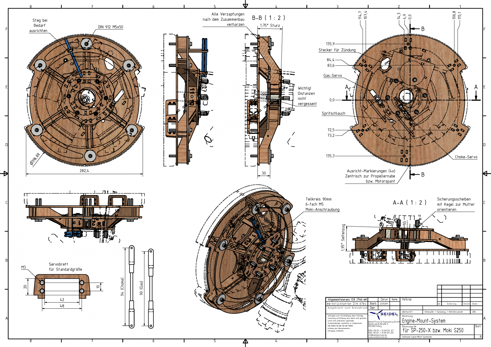 Engine Mount System SeidelProps